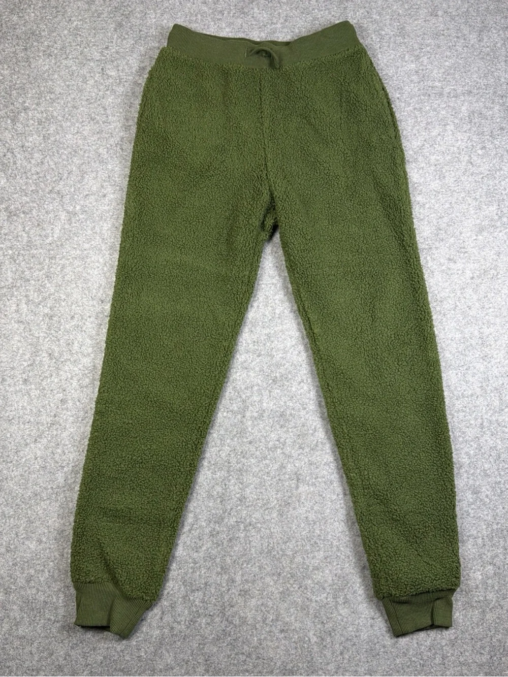 Goumi Olive Green Sherpa Tracksuit